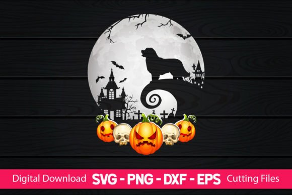 Bernese Mountain Dog and Moon Halloween: A Designer's Review