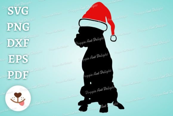 Christmas Boxer Dog in Santa Hat: A Designer's Review
