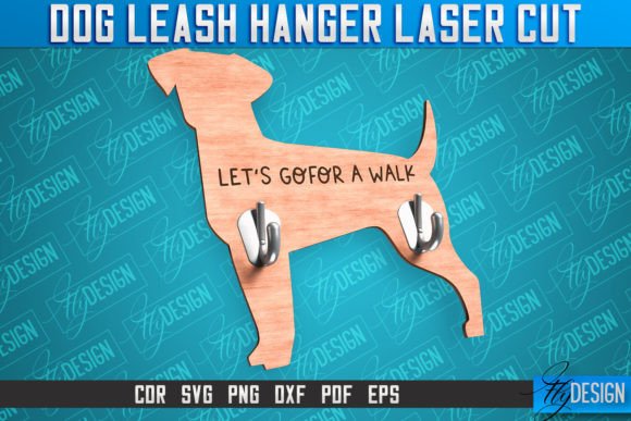 Dog Leash Hanger Laser Cut SVG CNC: Design Review