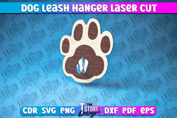 Dog Leash Hanger Laser Cut SVG: Design Insights