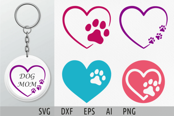 Dog Paw Heart Keychain SVG: An Embroidery Review