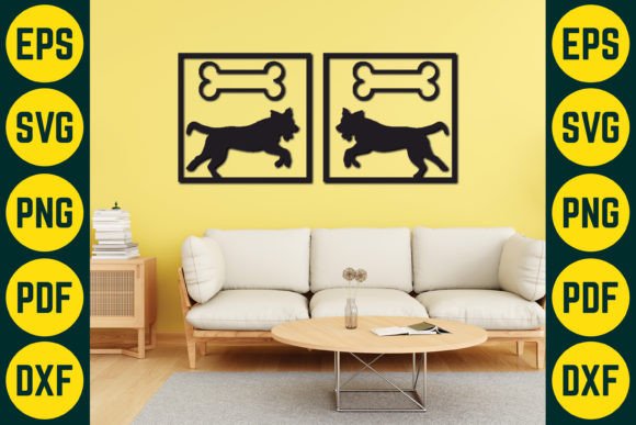 Dog Wall Decor Laser Cut SVG Design 13: A Designer's Review