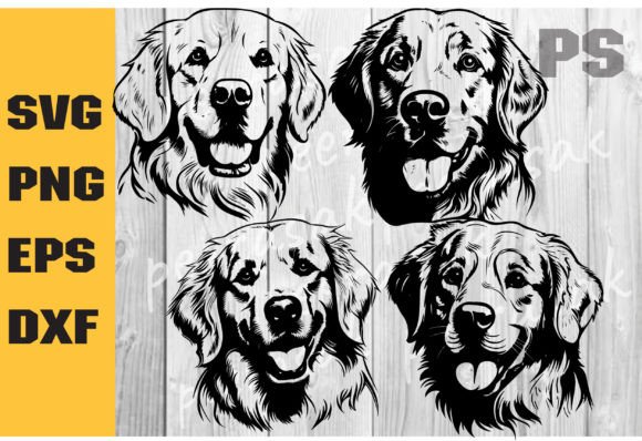 Golden Retriever SVG: Perfect for Dog Embroidery Projects