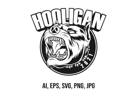 Hooligan Logo with Dog Mascot – A Designer's Review