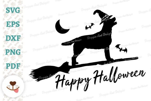 Labrador Dog Happy Halloween Png Dxf Svg
