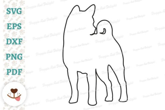 Shiba Inu Dog Outline Cut File Svg Dxf Review