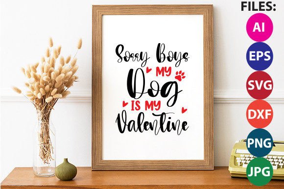 Sorry Boys My Dog is My Valentine: Design Review for Embroiderers